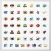100Pcs Cartoon Science Stickers, Waterproof Science Sticker for Water Bottle Laptop Phone Cases Planner Skateboard Luggage Helmet Party Favor Decor, Ideal for Adults Teens Teacher Rewards C2C8J- view 4