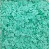 Teal Green Rose Polymer Clay Sprinkles, Fake Fimo Sprinkle Mix, Resin Embellishments, Decoden Funfetti, Easter Crafts (Container) view 3