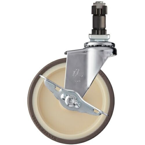 Hammer Caster 4154EN-UB125 Pipe Insert with SP Urethane B Car