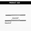 10PCS RC Toy Pushrod Connector Double End Threaded Rod Stainless Steel Rod Linkage for RC Airplane Helicopter Car Boat DIY Model Toy Parts (M2.5X50mm) view 3