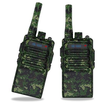 Kids Walkie Talkies 2 Pack,3 Miles Range Walkie Talkies for Kids Rechargeable,16 Channels 2 Way Radio with Flashlight and LCD Screen Toys Gifts for Adventures,Camping,Hiking(Camouflage)