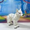3D Printed Wolf, Articulated Wild Animal Wolf Fidget Toy, 1pc Dual Color Wolf Toy, Fidget ADHD AutismToy, Stress Relief, Executive Desk Toy IHWW001 (White) view 4