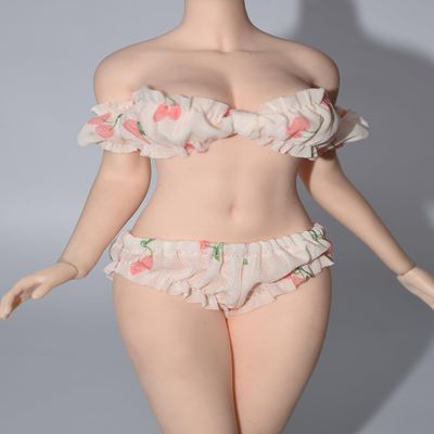 1/6 Scale Female Clothes Bathing Suit for 12-inches Action Figure Body Doll, Female Action Figure Swimwear Clothing 1/6 Doll Split Swimsuit Set Costume Accessory (Floral)