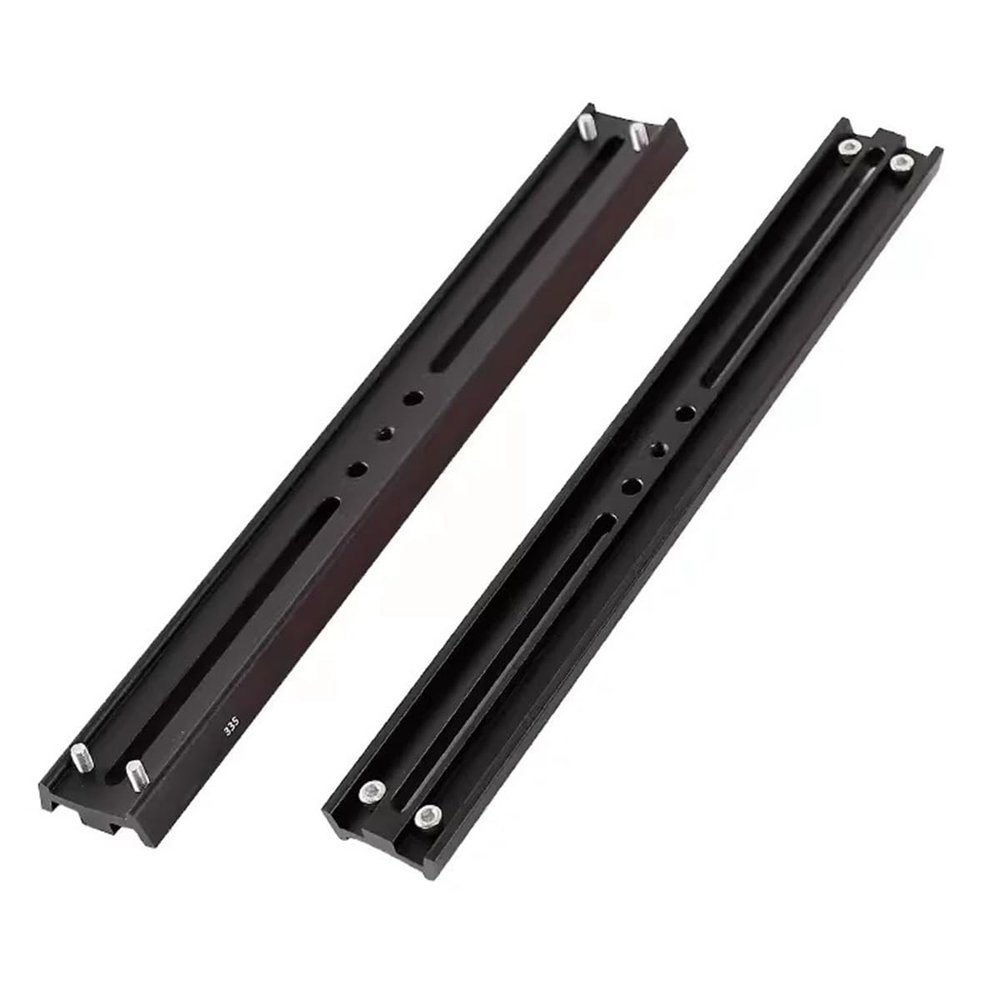 335mm Four Screw Holes Mounting Plate Astronomical Telescope Accessories(335mm Black)