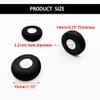 5PCS RC Plane Wheels Light Foam Tire Wheels for RC Plane Helicopter Aircraft DIY Model Plane Wheel Replacment Parts (1.75 Inch) view 3