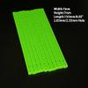 10PCS Plastic Gear Rack Gear RC Toy Connecting Rod for RC Car Truck DIY Model Toy Building Part Pinion Transmission Drive Set (Green, 7x7x153mm) view 3