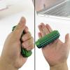 2PCS Little Ouchies Fidget, Portable Stim Tool, Pocket Mini Fidget Toy Pain Stim Fidget, 3D Printed Venting Key Pendant, Spiky Grippie Stim Keychain for Anxiety Relief Easter Gifts Kids view 2