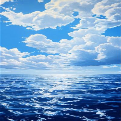 50x100cm Large Paint by Numbers Kit for Adults Ocean Paint by Numbers CloudColored Oil Canvas Art Kit with Acrylic Pigment and Brushes for Home Wall Decor Crafts Man Women Hobbies Girls Gifts KL-1045