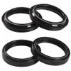 Front Fork Oil Seal Dust Cover Compatible With KT-M SX85 RC125 RC390 390 1050 ADVENTURE RC8-R RC8R 1190 Freeride E Electric 2014-2020(2PCS OIL 2PCS DUST) view 1