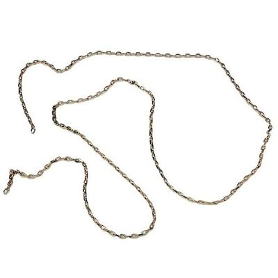 Brass Anchor Chain for Warship and Aircraft Carrier Models - DIY Ship Accessories, Nautical Simulation Parts, 1 Piece(2mm)
