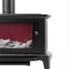 1:6 Scale Dollhouse Miniature mini Simulation Freestanding Fireplace,Heating Stove Model,bjdob11blythegsc Home appliances Accessories (Black Freestanding Fireplace) view 3