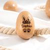 Custom Wooden Easter Eggs - Personalized Engravable Holiday Decor, Handmade Natural Wood Egg Ornament, 2.36-Inch Single Piece for Easter Basket & Home Display view 4