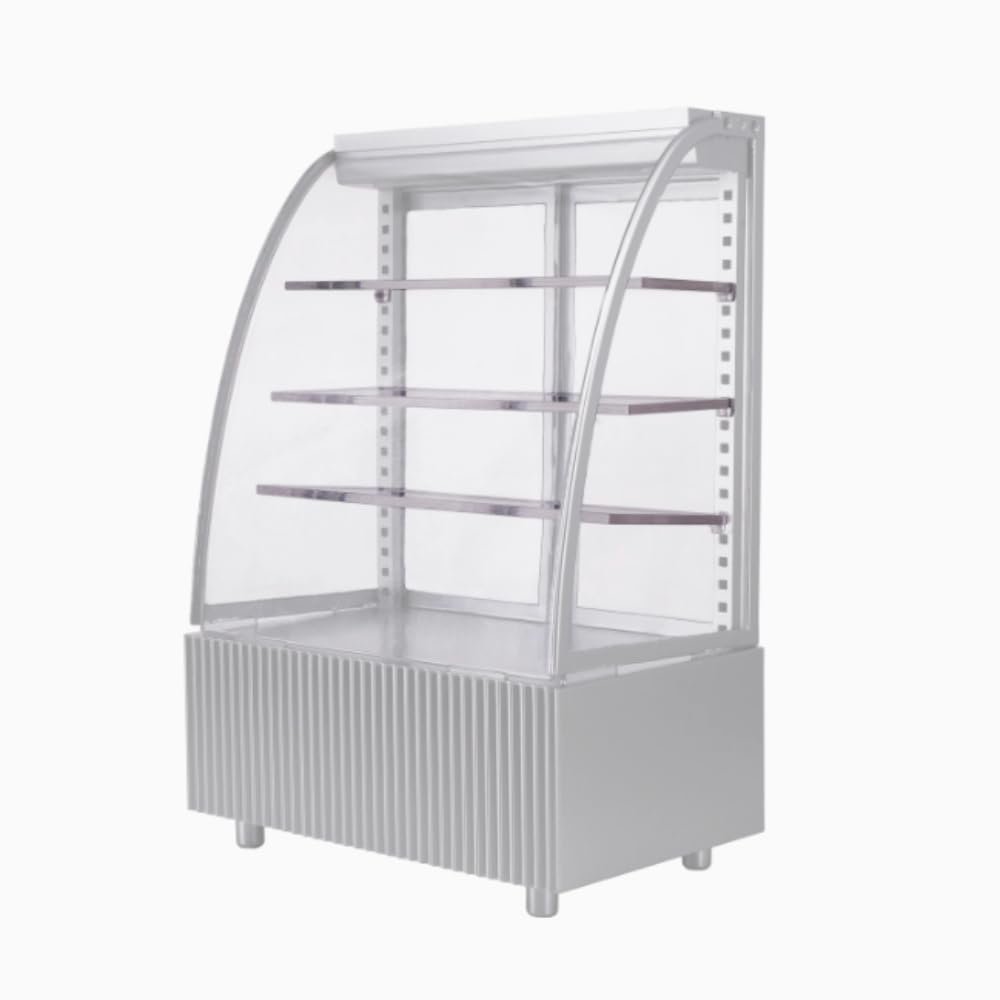 1:6 Scale Dollhouse Miniature mini Simulation Cake Cabinet, Supermarket Store Container Model,bjdob11blythe Storage Accessories