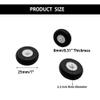 5PCS Light Sponge Tire with Plastic Hub for RC Plane Helicopter DIY Model Plane Wheel Replace Parts (1 Inch) view 3