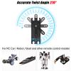 1/10 RC Crawler Servo 40KG Brushless High Torque Servo 8.4V HV Metal Gear Digital Waterproof Servo for 1/8 1/10 1/12 Scale RC Crawler Truck Cars Buggy Robotic, 270 Degree RC Steering Servo view 2