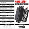 1/10 RC Crawler Servo 40KG Brushless High Torque Servo 8.4V HV Metal Gear Digital Waterproof Servo for 1/8 1/10 1/12 Scale RC Crawler Truck Cars Buggy Robotic, 270 Degree RC Steering Servo view 4