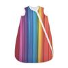 Kigai Rainbow Stripes Baby Sleep Sack Wearable Blanket Sleeping Bag 2-Way Zipper Soft Swaddle Transition Sack view 1