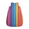 Kigai Rainbow Stripes Baby Sleep Sack Wearable Blanket Sleeping Bag 2-Way Zipper Soft Swaddle Transition Sack view 2