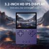 Trimui Brick Retro Handheld Gaming Console - 3.2-Inch HD IPS Screen, Portable Open-Source Design, Allwinner A133P Chip, Supports Up to 1TB Expansion - Classic Nostalgic Game Console (Purple-64GB) view 2