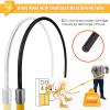 High Voltage Insulated Rescue Hook Yellow Insulated Rescue Hook Electrical Safety Pole, High Voltage Lifeguard Rescue Pull Bar 20 Inches Opening, Commercial Public Emergency Protective Equipment Loads view 4