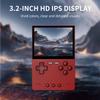 Trimui Brick Retro Handheld Gaming Console - 3.2-Inch HD IPS Screen, Portable Open-Source Design, Allwinner A133P Chip, Supports Up to 1TB Expansion - Classic Nostalgic Game Console (Red-128GB) view 2