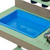 BKNROIHB Kids Outdoor Wood Mud Kitchen Playset with Water Play & Cooking Toys, Gift for Ages 3-8 view 4