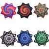 BVCY Flowstar Blacklight UV Reaction Beginners Flow Star Spinning Cloth Easy to Rotate Sided Print Fingertip Rotating Flow Toy Dapo Star Double Sided Printing (R04-style2) view 4