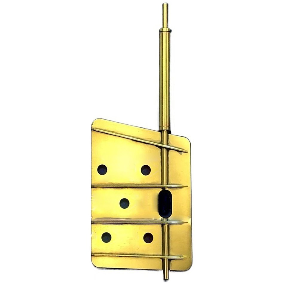 Brass Rudder for RC Model Boats Ship Model Accessories for Fishing Boat Models(70mm)