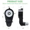 2 PCS 12V Powered Wheels Motor 40000RPM RS550 High Speed for Power Wheels Kids Ride on Toys Jeeps Upgrade Gearbox Powered for Kid Electric Vehicle Replace Parts view 2