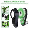 2 PCS 12V Powered Wheels Motor 40000RPM RS550 High Speed for Power Wheels Kids Ride on Toys Jeeps Upgrade Gearbox Powered for Kid Electric Vehicle Replace Parts view 3