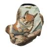 YYZZH Squirrel Tree Branch Painting Stretchy Baby Car Seat Cover Infant Canopy Nursing Breastfeeding Covers Winter Scarf view 1