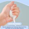 12 PCS Sponge Bottle Brushes Replacement Head Soft Sponge Brush Heads Environmental Protection Cup Cleaner Brush Refill Heads Without Handle (Brush Head 12PCS) view 2