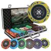 Bullets Playing Cards | Poker Set Janice | 300 Plastic Poker Chips (12g) with Aluminum Case, Plastic Playing Cards & Dice  Professional Casino-Grade Set for Texas Holdem Home Games view 1