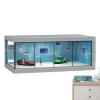 Dustproof LED Display Cabinet - Car Model Storage Case, Model Car Display Case | Portable Vehicle Toy Organizer, Space-Saving Show Case with Light, Collectible Car Display Cabinet for Displaying view 1