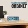 Dustproof LED Display Cabinet - Car Model Storage Case, Model Car Display Case | Portable Vehicle Toy Organizer, Space-Saving Show Case with Light, Collectible Car Display Cabinet for Displaying view 2