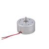 RF-300EA-1D390 DC 1.5V 3V 5V 6V 7250RPM Mini Mute 24mm Round Spindle Motor Precious Metal Brush Engine DIY Solar Power Toy Model view 1