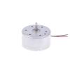 RF-300EA-1D390 DC 1.5V 3V 5V 6V 7250RPM Mini Mute 24mm Round Spindle Motor Precious Metal Brush Engine DIY Solar Power Toy Model view 2