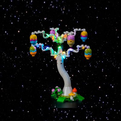 Brick Shine Light Kit for Easter Bunny and Chick Egg Hunt 40808(Model Set is not Included) (Classic)