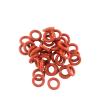 ZLHBQS Gearway O Ring Seal Gasket 2.4mm Thickness Red Silicon 8/9/10/11/28/29/30mm OD VMQ 55SH Hardness(19x14.2x2.4mm) view 3