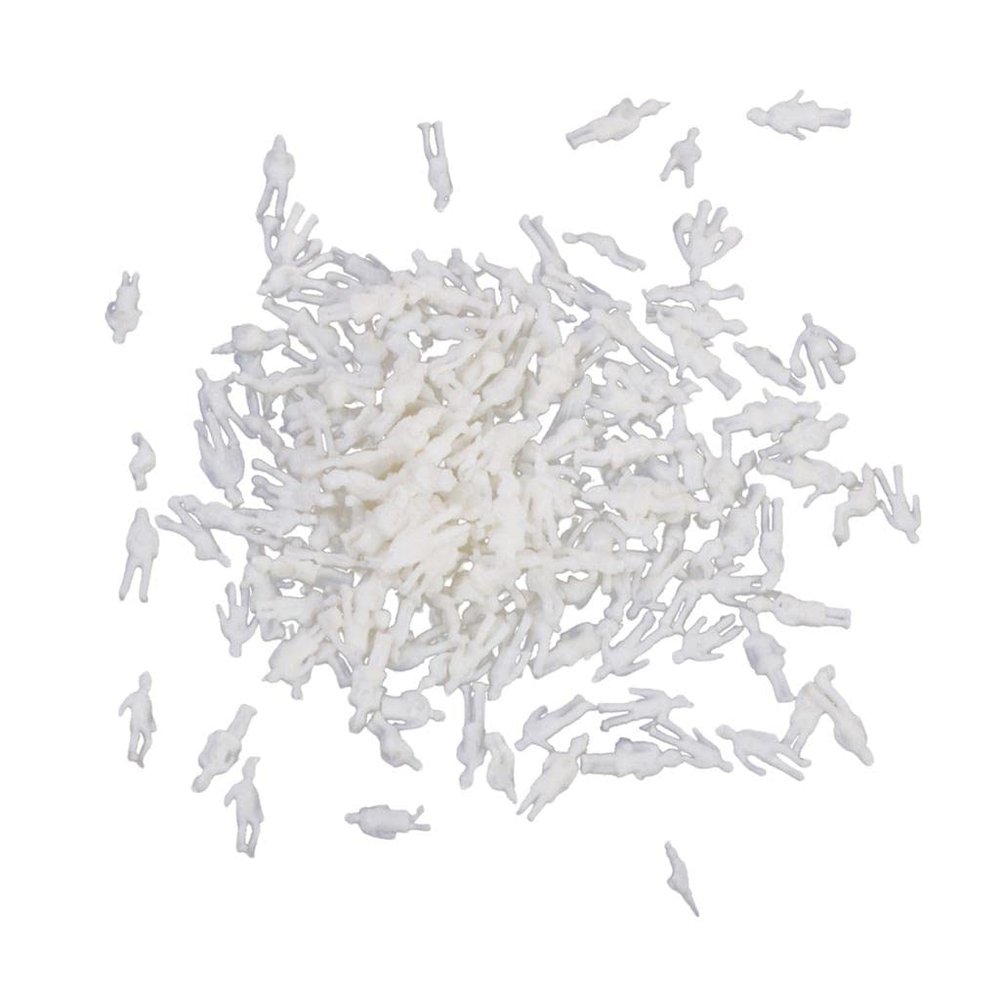 Garende 200pcs Miniature Figures for Scene Decoration and Layout, 1:200