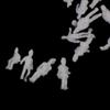 Garende 200pcs Miniature Figures for Scene Decoration and Layout, 1:200 view 2
