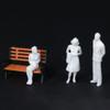 Garende 200pcs Miniature Figures for Scene Decoration and Layout, 1:200 view 4