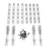 RC Car Parts for MN 1/12 for MN168 MN78 RC Car Metal Upgrade External Spring Shock Absorber Fixed Rod Parts Decoration Modification RC Car Accessories(Silver) view 1