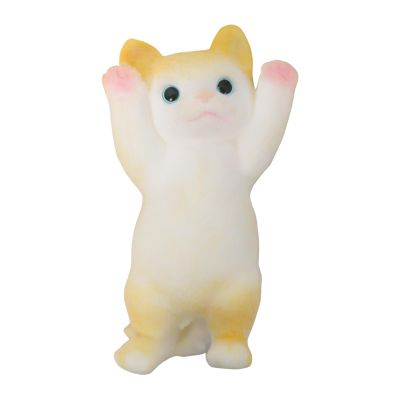 1pcs Yellow Big Squishy Cat Toy,Cute Cat Squeeze Toys for Stress Relief,Cat Shaped Squishy Toys,Cat Toy pet Simulation Cut cat Pinch Toy(1pcs Big Yellow cat)