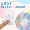 1pcs Squishy Rabbit Toys,Easter Basket Stuffers Bunny Soft Animal Squishies Easter Toys Stress Relief Fidget Toys Silicone Squeeze Toy for Kids Adults Easter Basket Ideas Gifts (1pcs) view 3