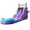 26.3FT Commercial Grade Inflatable Water Silde for Kids Adults, Heavy Duty PVC Water Bouncer House with Slide, Big Airtight Water Pool, Waterslide with 1100W Blower Outdoor-004 view 1