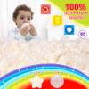 Star Ball Pit Balls for Toddlers -200pcs Crush Proof Phthalate Free BPA Free Non-Toxic Play Balls Play Tent Pool Playhouse Playpen Party Decoration. view 4