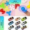13PCS Toys Under Gift Pack Mini Car Fingertip Gyro Spinning Trumpet Spring Chick Rainbow Plastic Spring Shaking Drum Hand Shaking Ling Pinch Barking Yellow Chicken view 2
