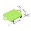 harayaa Kids Floor Sit Scooter with Handles Silent Universal Wheels Sports Exercise Portable Suitable for Children Adults Home Activitie, Green view 2