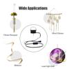 110V Electric Operated Wind Spinner Rotating Motor, Hanging Display Motor Plug in, Wind Spinner Motor for Wind Chime, Sun Catcher, Disco Ball, Mirror Ball, Baby Crib, Art Decorations view 3